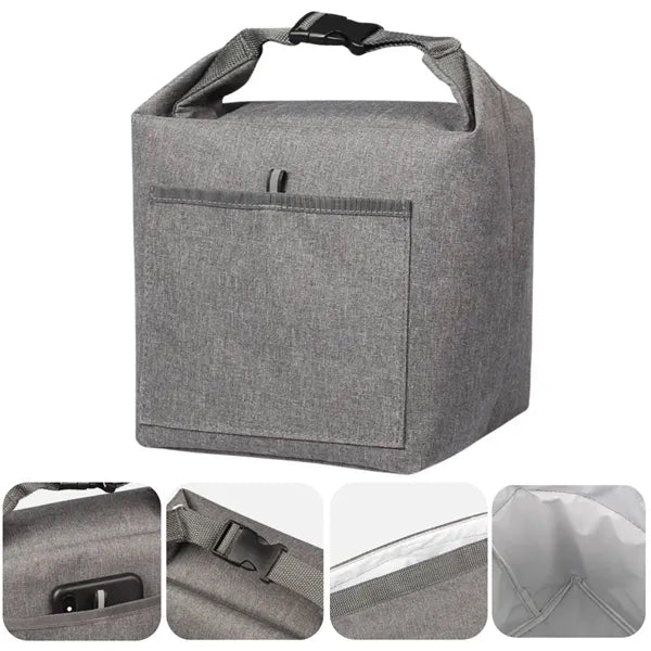 Roll-Top Insulated Lunch Bag
