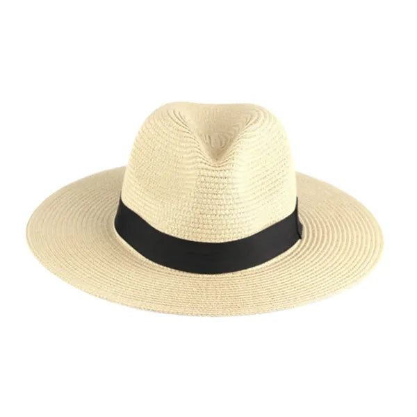 Wide Brim Beach Sun Hat Straw