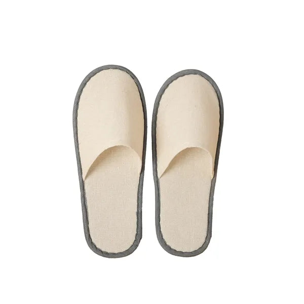 Disposable Thickened Non Slip Breathable Linen Slippers