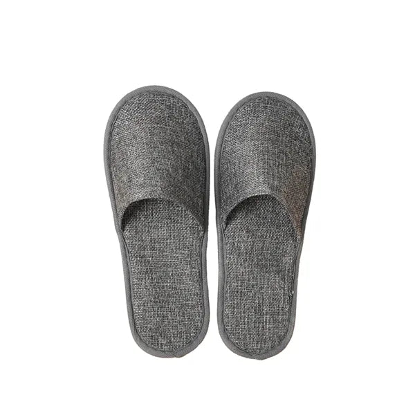 Disposable Thickened Non Slip Breathable Linen Slippers