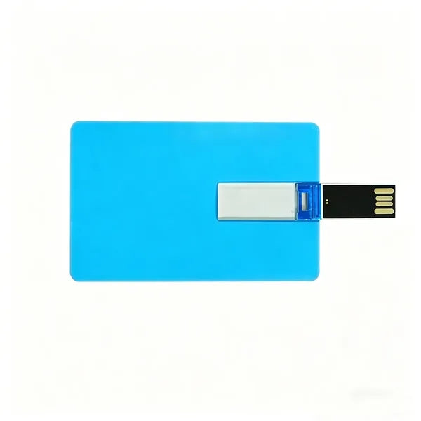 4 GB Plastic Credit Card USB Flash Drive