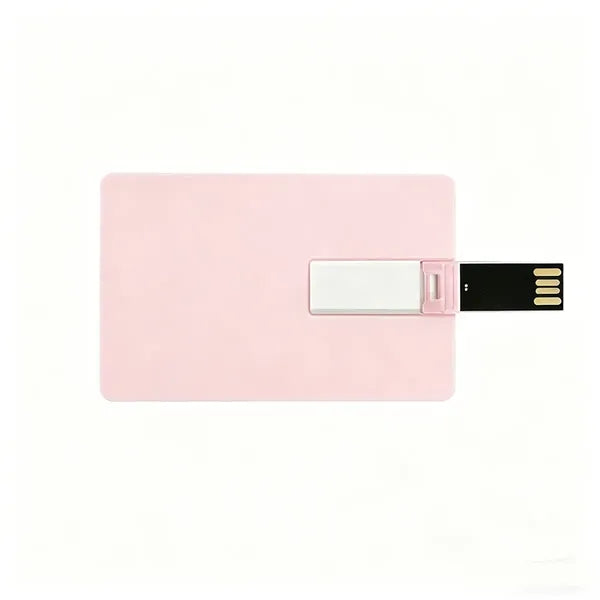 4 GB Plastic Credit Card USB Flash Drive