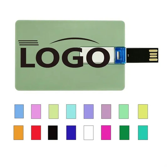 4 GB Plastic Credit Card USB Flash Drive