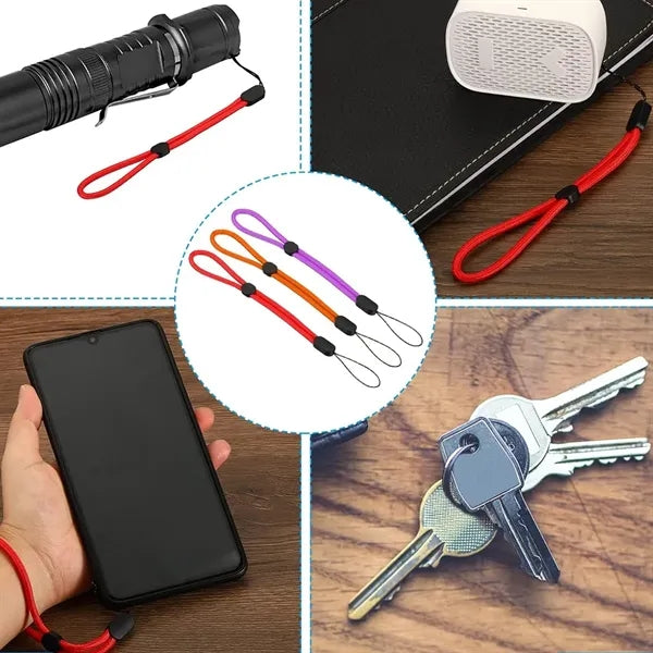 Colorful Wrist Strap Lanyard for Phones and Devices