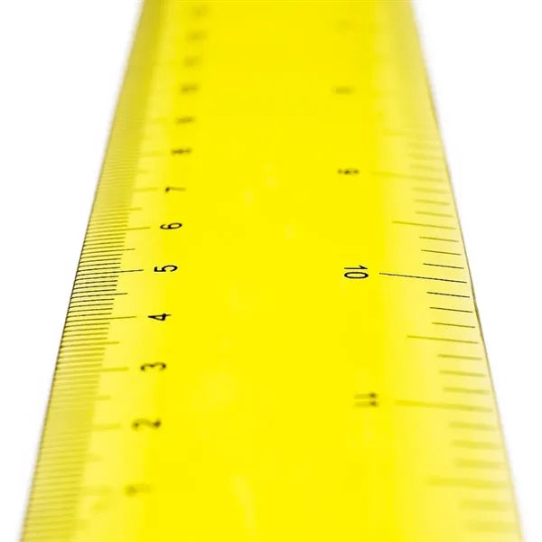 12-inch/30cm Colorful Flexible Dual Scale Ruler