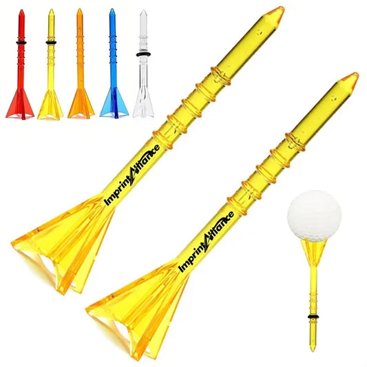 Durable Plastic Golf Tee with Wide Head Support
