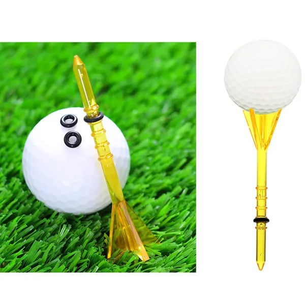 Durable Plastic Golf Tee with Wide Head Support