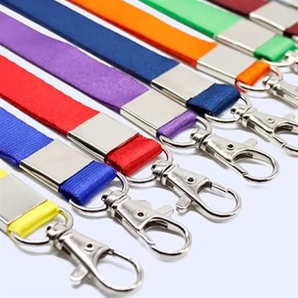 Polyester Lanyard with Metal Swivel Hook