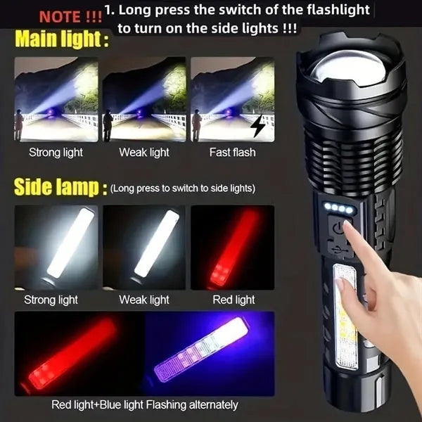 Rechargeable LED Flashlight