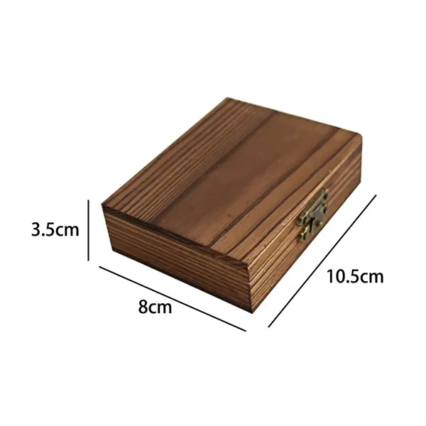 Premium 9-Piece Granite Whisky Stones Gift Set in Wooden Box