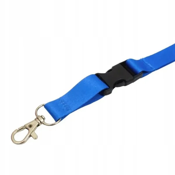 Polyester Lanyard with Plastic Buckle and Metal Hook