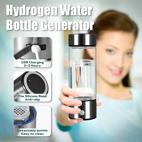 Portable Hydrogen Water Bottle