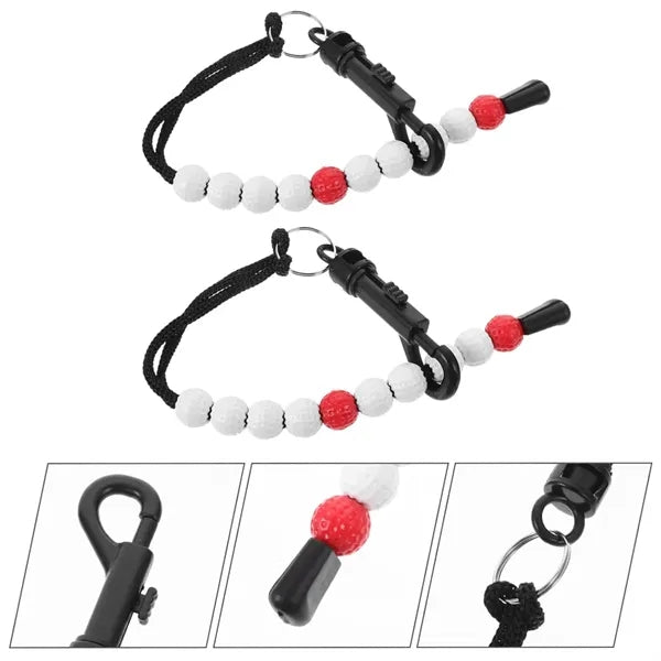 Premium Braided Nylon Golf Bead Stroke Counter Score Keeper