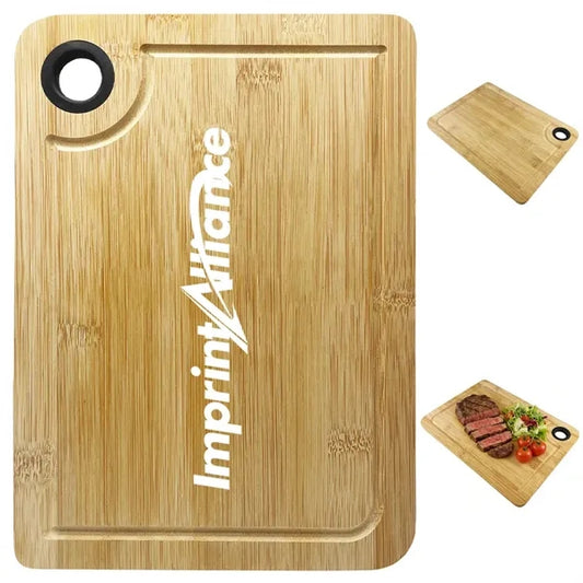 Premium Bamboo Board w/ Juice Groove & Hanging Hole