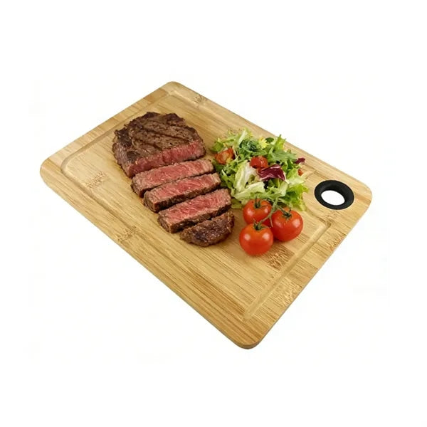 Premium Bamboo Board w/ Juice Groove & Hanging Hole