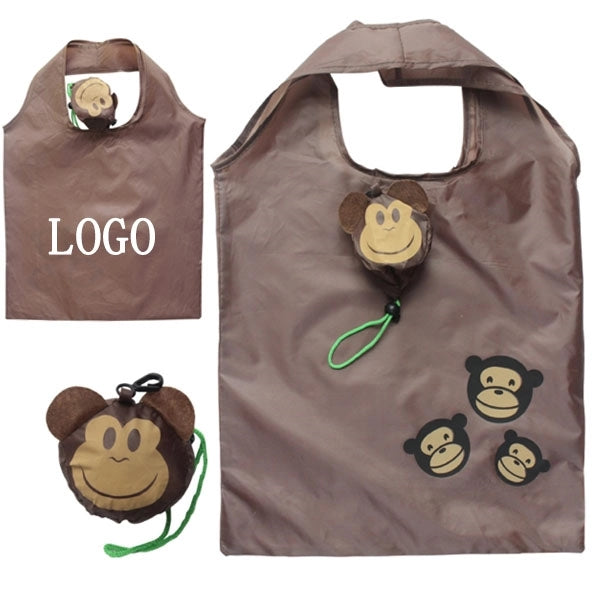 Monkey Shape Foldable Shopping Bag