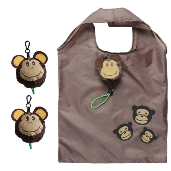 Monkey Shape Foldable Shopping Bag