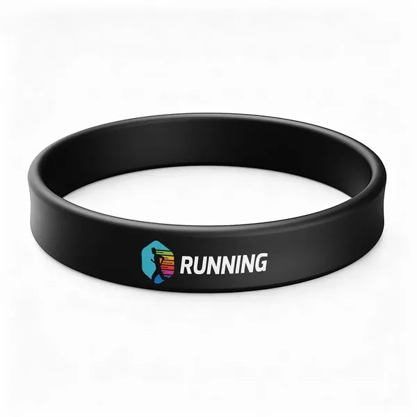Screen Printed Silicone Wristbands
