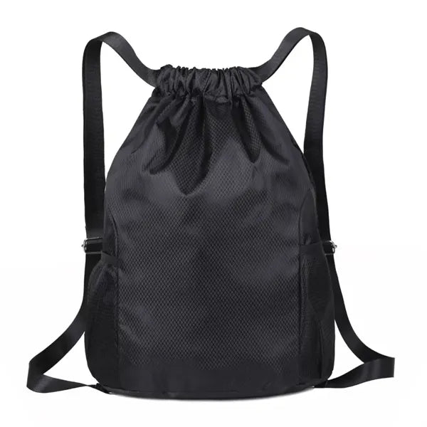 Non-woven Fabric Drawstring Bag With Wide Shoulder Straps