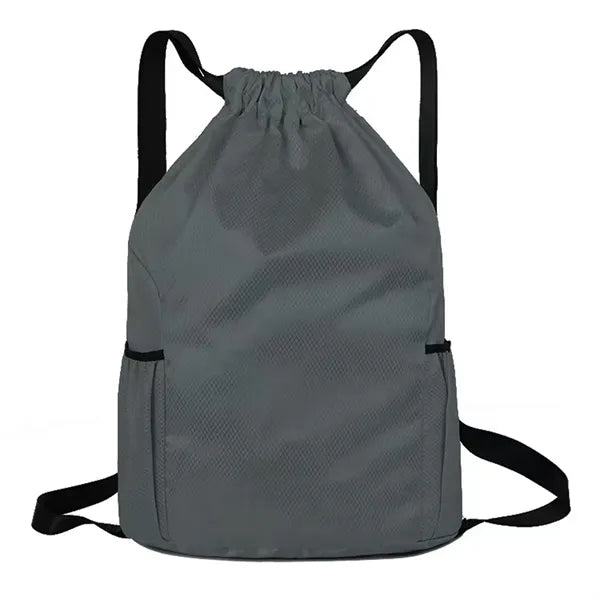 Non-woven Fabric Drawstring Bag With Wide Shoulder Straps
