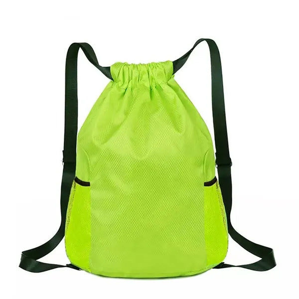 Non-woven Fabric Drawstring Bag With Wide Shoulder Straps