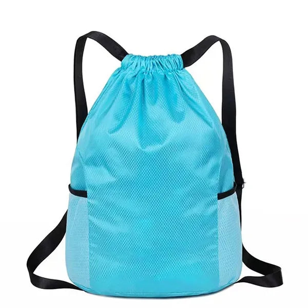 Non-woven Fabric Drawstring Bag With Wide Shoulder Straps