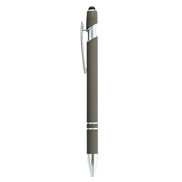 Metal Retractable Stylus Ballpoint Pen
