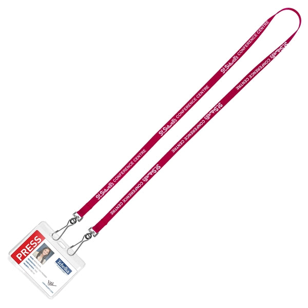 3/8" Import Air Ship Width Dual Attachment Silkscreen Polyes