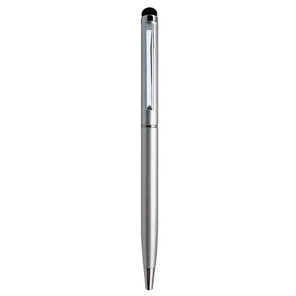 Metal Retractable Stylus Ballpoint Pen