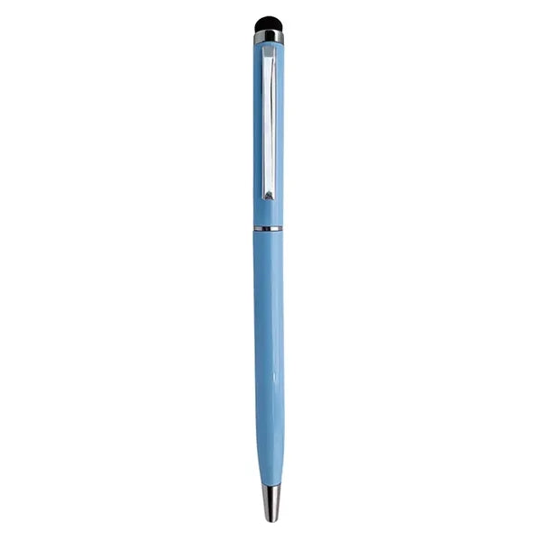 Metal Retractable Stylus Ballpoint Pen