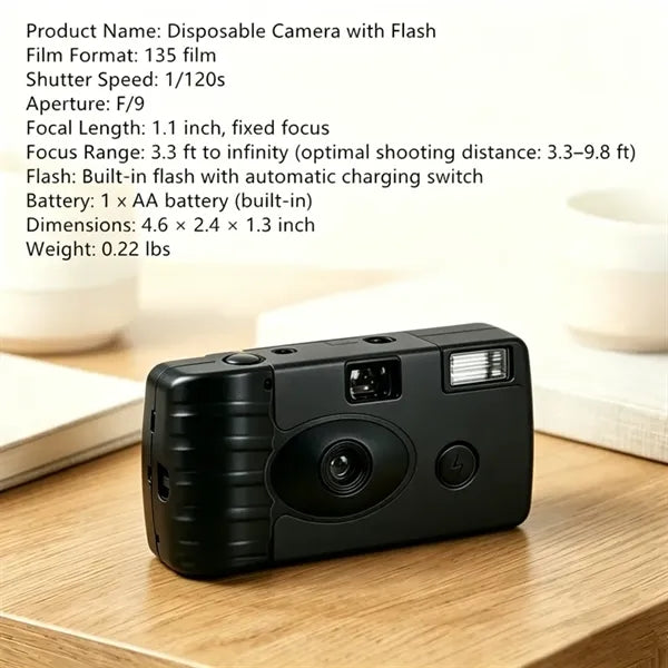 Retro Disposable Film Camera 17 Shots