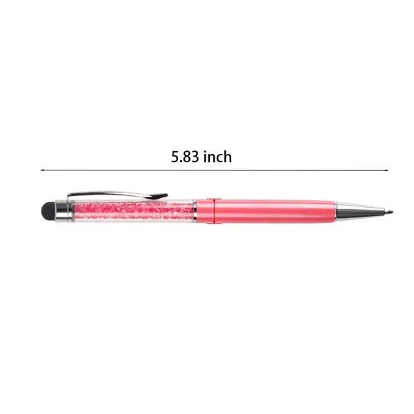 1.0mm Crystal Rhinestone Twist Stylus Pen