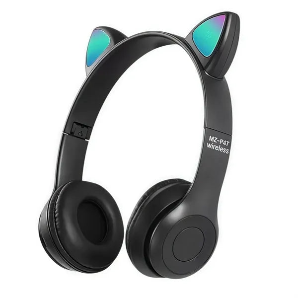 Cat ear bluetooth headphones