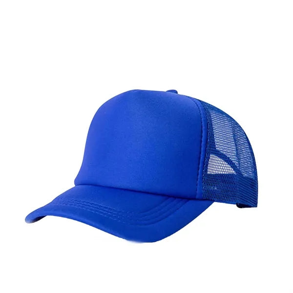 Breathable Foam Two-tone Trucker Hat w/ Mesh Back