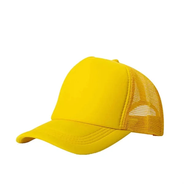 Breathable Foam Two-tone Trucker Hat w/ Mesh Back