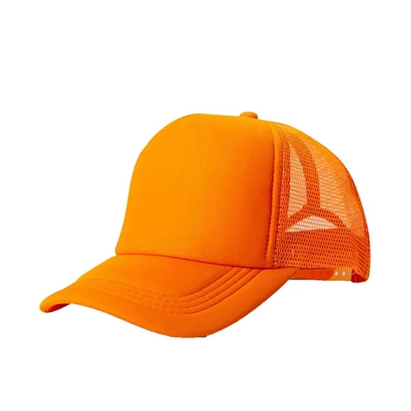 Breathable Foam Two-tone Trucker Hat w/ Mesh Back