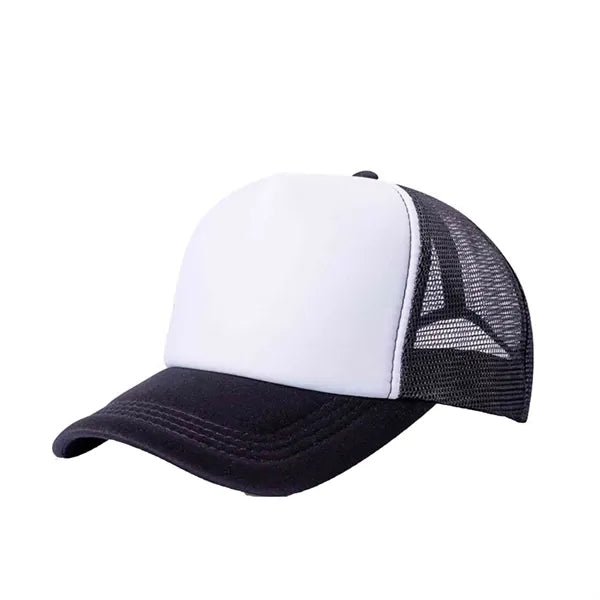 Breathable Foam Two-tone Trucker Hat w/ Mesh Back