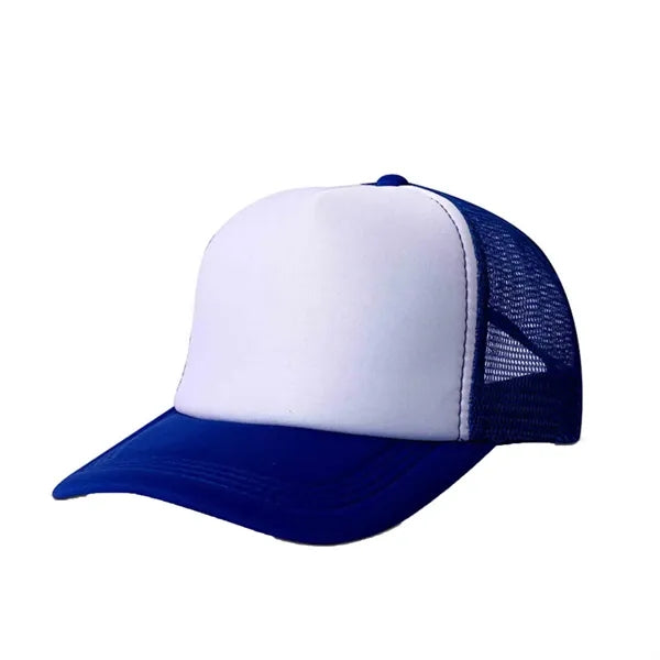 Breathable Foam Two-tone Trucker Hat w/ Mesh Back