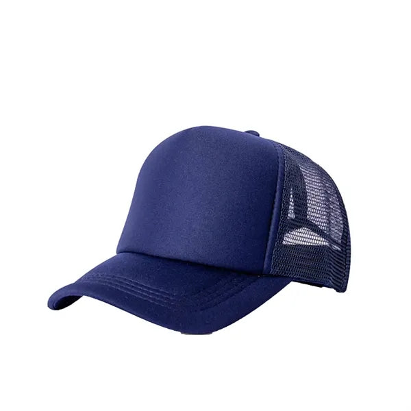 Breathable Foam Two-tone Trucker Hat w/ Mesh Back