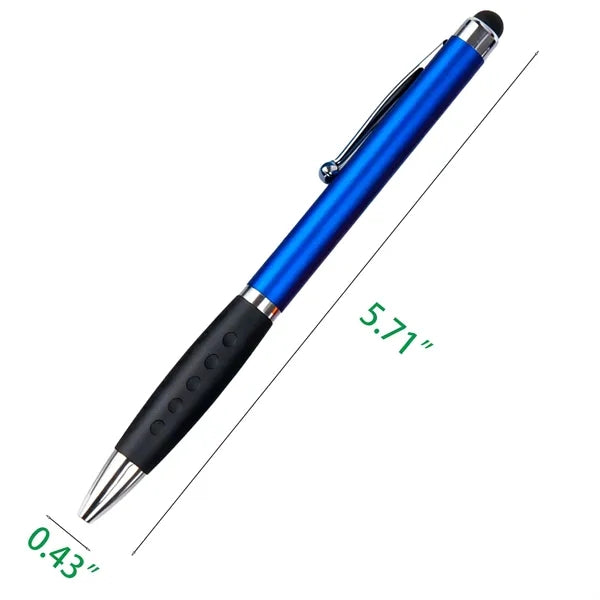 Twist Action Stylus Ballpoint Pen For Custom Logo Advertisin
