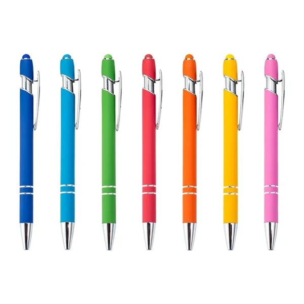 1.0mm Solid Color Polished Aluminum Stylus Pen