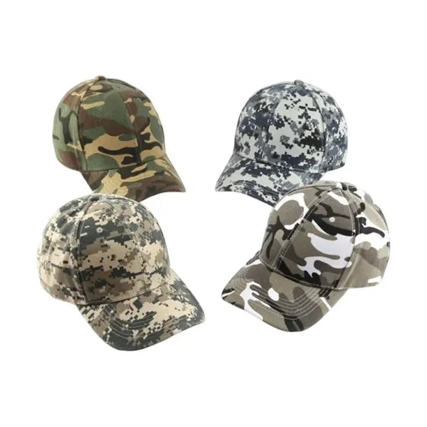 Outdoor Camouflage Cotton Baseball Caps Hats