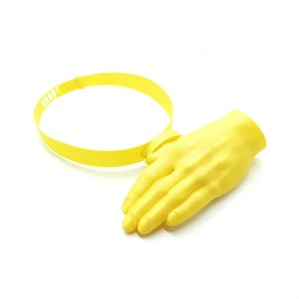 Adjustable Novelty Hand-Shaped Sun Hat for Beach & Party