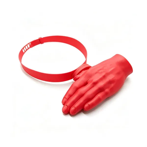 Adjustable Novelty Hand-Shaped Sun Hat for Beach & Party