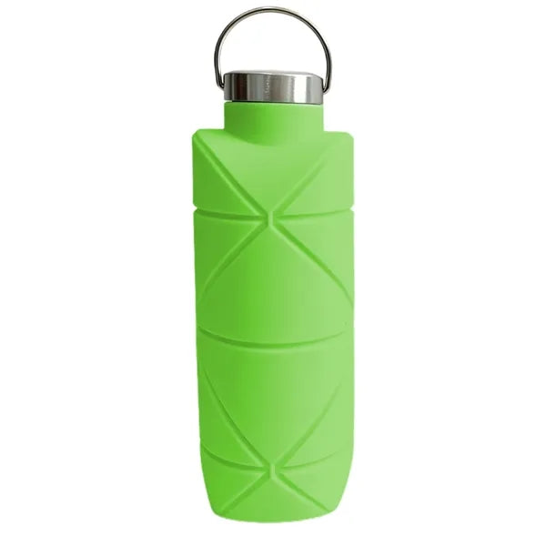 Outdoors Diamond-Shaped Collapsible Sports Bottle