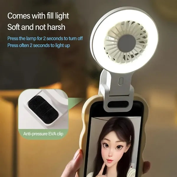 LED Hand Held Fan