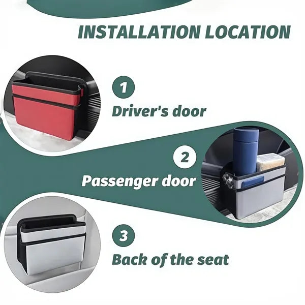 Foldable Waterproof Car Trash Bin Storage Organize