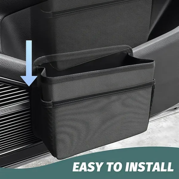 Foldable Waterproof Car Trash Bin Storage Organize