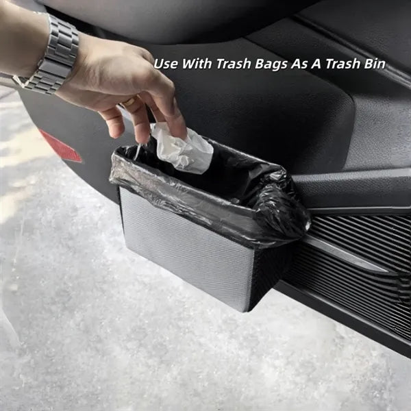 Foldable Waterproof Car Trash Bin Storage Organize