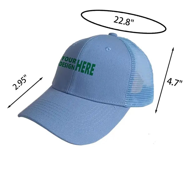 Cotton Snapback Trucker's Cap